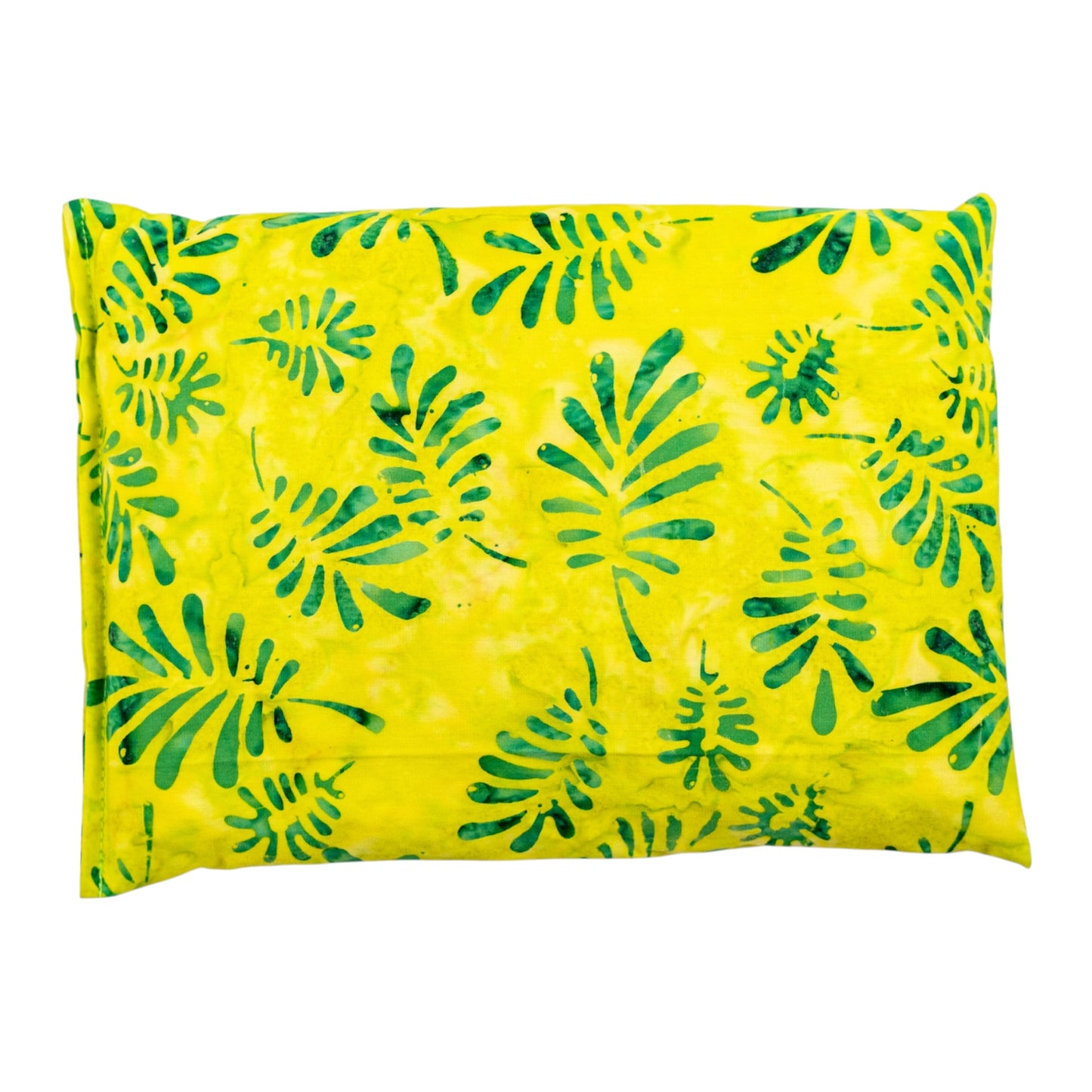 Hot & Cold Therapy Corn Pillow - Green Palms
