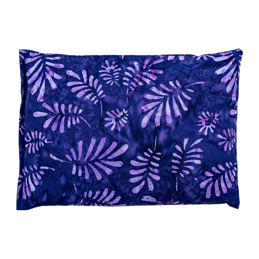 Hot & Cold Therapy Corn Pillow - Purple Palms