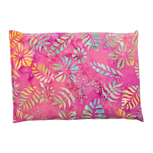 Hot & Cold Therapy Corn Pillow - Pink Palms