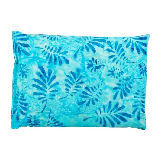 Hot & Cold Therapy Corn Pillow - Blue Palms