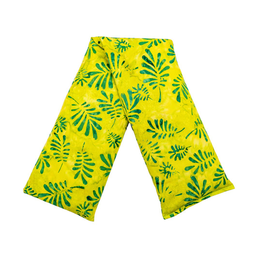 Therapeutic Neck Wrap - Green Palms