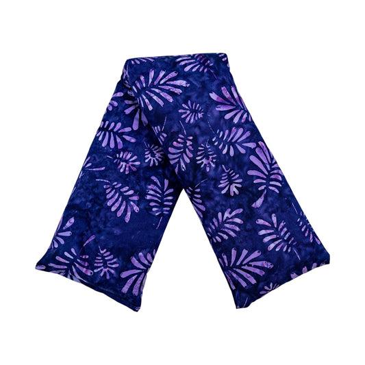 Therapeutic Neck Wrap - Purple Palms