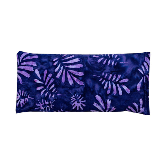 Therapeutic Eye Pillow - Purple Palms
