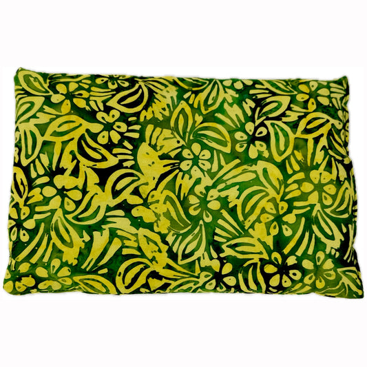 Hot & Cold Therapy Corn Pillow - Jungle Hibiscus